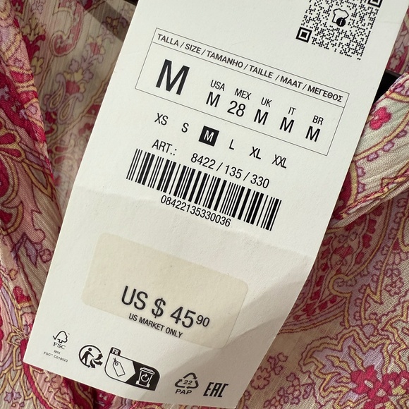 NWT Zara blouse - Picture 2 of 7